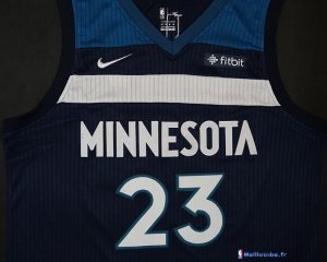 Maillot NBA Pas Cher Minnesota Timberwolves Jimmy Butler 23 Marine 2017/18