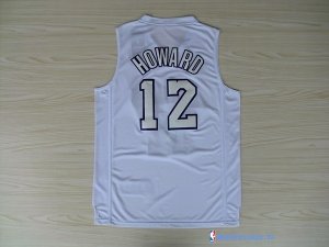 Maillot NBA Pas Cher Noël Los Angeles Lakers Howard 12 Blanc