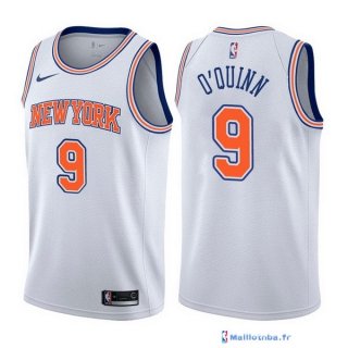 Maillot NBA Pas Cher New York Knicks Kyle O'Quinn 9 Blanc Statement 2017/18