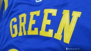 Maillot NBA Pas Cher Golden State Warriors Draymond Green 23 Bleu 2017/18