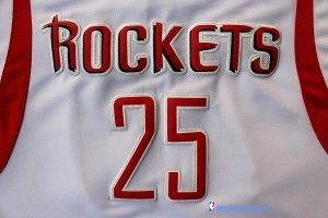 Maillot NBA Pas Cher Houston Rockets Chandler Parsons 25 Blanc