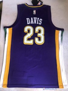 Maillot NBA Pas Cher New Orleans Pelicans Anthony Davis 23 Nike Purpura Ville 2017/18