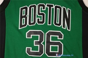 Maillot NBA Pas Cher Boston Celtics Marcus Smart 36 Vert Noir