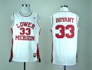 Maillot NCAA Pas Cher Lower Merion Kobe Bryant 33 Blanc