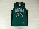 Maillot NBA Pas Cher Boston Celtics Paul Pierce 34 Vert Noir