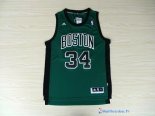 Maillot NBA Pas Cher Boston Celtics Paul Pierce 34 Vert Noir