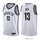 Maillot NBA Pas Cher Brooklyn Nets Quincy Acy 13 Blanc Association 2017/18