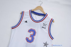 Maillot NBA Pas Cher All Star 2015 Dwyane Wade 3 Blanc