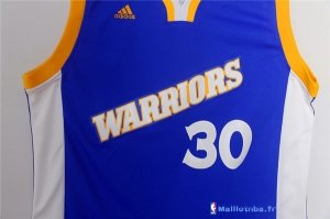 Maillot NBA Pas Cher Golden State Warriors 2016/2017 Stephen Curry 30 Bleu