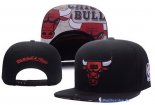 Bonnet NBA Chicago Bulls 2017 Rouge Noir 4