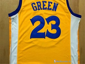 Maillot NBA Pas Cher Golden State Warriors Femme Draymond Green 23 Jaune