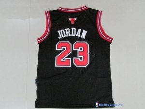 Maillot NBA Pas Cher Chicago Bulls Junior Michael Jordan 23 Noir
