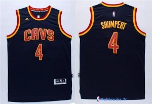 Maillot NBA Pas Cher Cleveland Cavaliers Iman Shumpert 4 Bleu