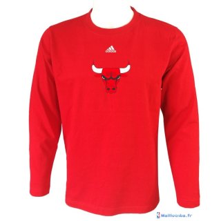 Maillot NBA Pas Cher Chicago Bulls ML Rouge