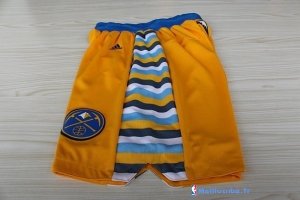 Pantalon NBA Pas Cher Denver Nuggets Jaune