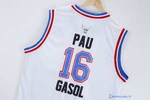 Maillot NBA Pas Cher All Star 2015 Pau Gasol 16 Blanc