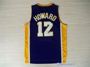 Maillot NBA Pas Cher Los Angeles Lakers Dwight Howard 12 Pourpre