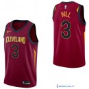 Maillot NBA Pas Cher Cleveland Cavaliers George Hill 3 Rouge Icon 2017/18