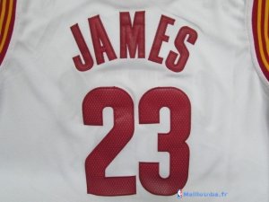 Maillot NBA Pas Cher Cleveland Cavaliers Junior LeBron James 23 Blanc