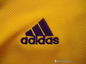 Pantalon NBA Pas Cher Los Angeles Lakers Jaune 01