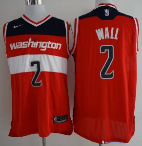 Maillot NBA Pas Cher Washington Wizards John Wall 2 Rouge Icon 2017/18