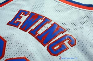 Maillot NBA Pas Cher New York Knicks Patrick Ewing 33 Blanc