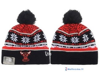 Tricoter un Bonnet NBA Chicago Bulls 2017 Noir 5