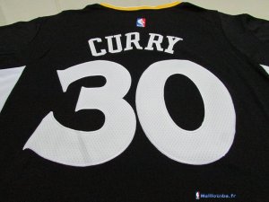 Maillot NBA Pas Cher Golden State Warriors Stephen Curry 30 Noir MC