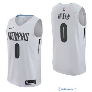 Maillot NBA Pas Cher Memphis Grizzlies JaMychal Green 0 Nike Blanc Ville 2017/18