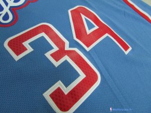 Maillot NBA Pas Cher Los Angeles Clippers Paul Pierce 34 Bleu MC