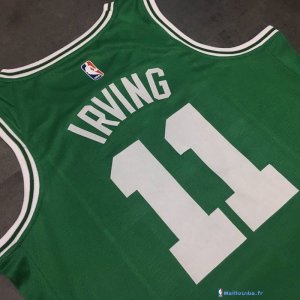 Maillot NBA Pas Cher Boston Celtics Kyrie Irving 11 Vert Icon 2017/18