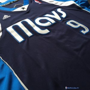 Maillot NBA Pas Cher Dallas Mavericks Rajon Rondo 9 Bleu Profond