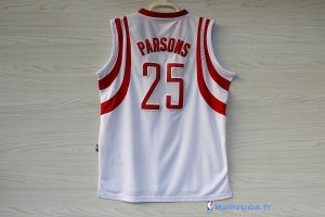Maillot NBA Pas Cher Houston Rockets Chandler Parsons 25 Blanc