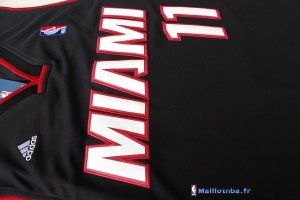 Maillot NBA Pas Cher Miami Heat Chris Andersen 11 Noir Rouge