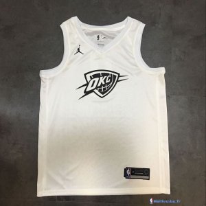 Maillot NBA Pas Cher NBA All Star 2018 Russell Westbrook 0 Blanc