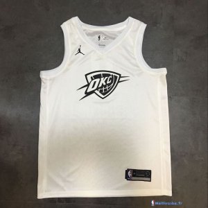Maillot NBA Pas Cher NBA All Star 2018 Russell Westbrook 0 Blanc