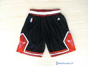 Pantalon NBA Pas Cher Chicago Bulls Adidas Noir