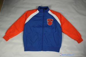 Survetement NBA Pas Cher New York Knicks Bleu Orange