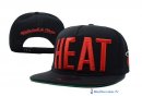 Bonnet NBA Miami Heat 2016 Noir