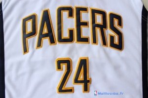 Maillot NBA Pas Cher Indiana Pacers Paul George 24 Blanc