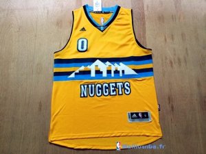 Maillot NBA Pas Cher Denver Nuggets Darrell Arthur 0 Jaune