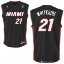 Maillot NBA Pas Cher Miami Heat Jamaal Magloire 12 Noir Rouge