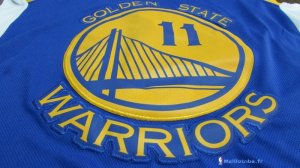 Maillot NBA Pas Cher Golden State Warriors Klay Thompson 11 Bleu 2017/18