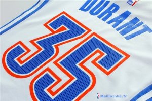 Maillot NBA Pas Cher Oklahoma City Thunder Femme Kevin Durant 35 Blanc