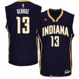 Maillot NBA Pas Cher Indiana Pacers Paul George 13 Bleu