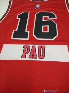 Maillot NBA Pas Cher Noël Chicago Bulls Pau 16 Rouge