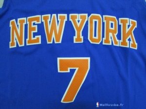 Maillot NBA Pas Cher New York Knicks Junior Carmelo Anthony 7 Bleu