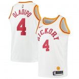 Indiana Pacers Victor Oladipo Nike White Hardwood Classics Swingman Jersey