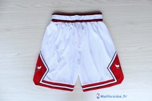 Pantalon NBA Pas Cher Chicago Bulls Nike Blanc