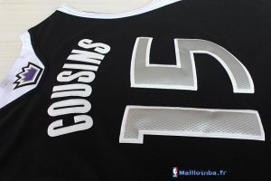 Maillot NBA Pas Cher Sacramento Kings DeMarcus Cousins 15 Noir